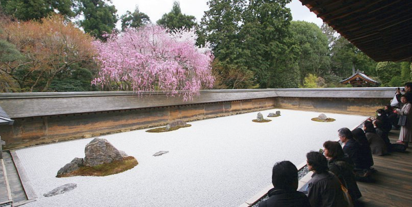 Ryōan-ji Temple rock garden, Kyoto